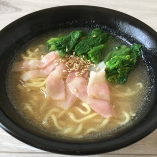 マルちゃん正麺de菜の花ラーメン♪